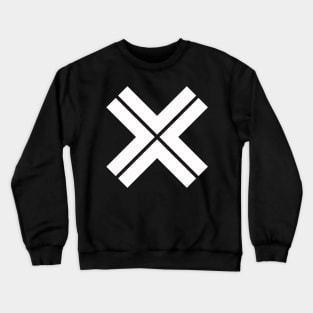 X-cross pattern_4 Crewneck Sweatshirt